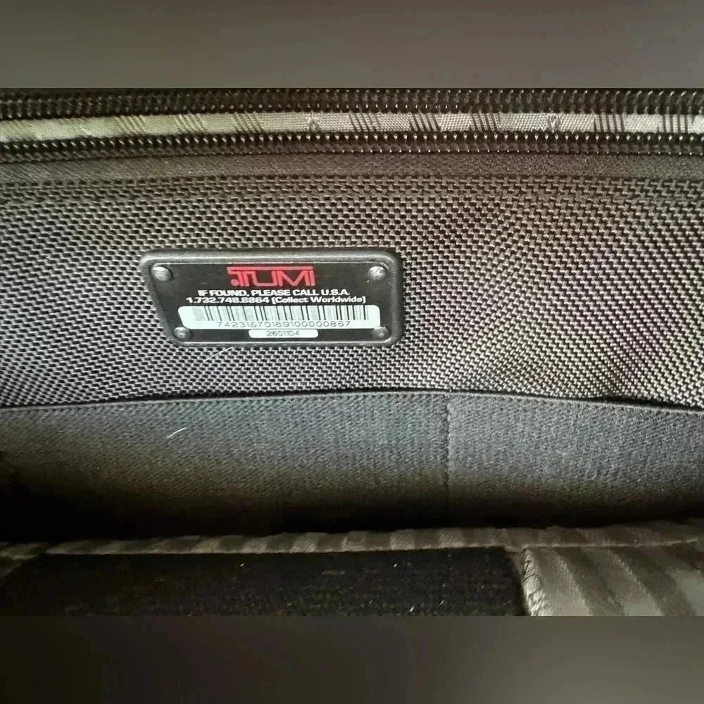 Tumi 2Way Black Business Bag